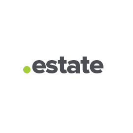 Логотип доменної зони .estate
