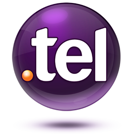 Логотип доменної зони .tel